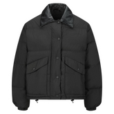 Miu Miu Cropped Jeans Jacket Black